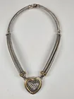 DAVID YURMAN 18K GOLD & STERLING SILVER CHOKER