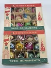 2) BOXES OF VINTAGE CHRISTMAS ORNAMENTS