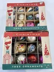 2) BOXES OF VINTAGE CHRISTMAS ORNAMENTS