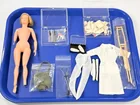 VINTAGE HASBRO GI JOE NURSE & ACCESSORIES