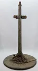 1974 BAUER CABLE BRONZE TREE TRUNK LAMP BASE