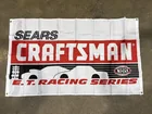 NHRA SEARS CRAFTSMAN E.T. RACING BANNER
