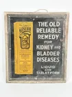 ANTIQUE DR. CAREY'S MARSH ROOT METAL TIN SIGN