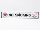 1944 TEXACO PORCELAIN NO SMOKING SIGN