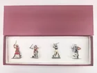 R. COURTENAY SET OF 4 HAND PAINTED MEDIEVAL KNIGHT