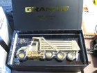 Gold mack dump truck
