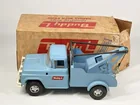 BUDDY L PRESSED STEEL TOW TRUCK W/ BOX