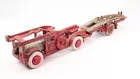 HUBLEY CAST IRON NUCAR TRANSPORT TRUCK & TRAILER