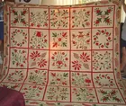 Floral Applique' Quilt