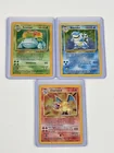 CHARIZARD, BLASTOISE, VENUSAUR BASE SET HOLO