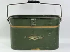 ANTIQUE JONES GALVANIZED MINNOW PAIL