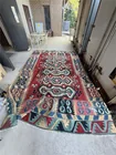 Vintage Turkish Klim Rug Large