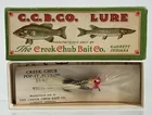 CREEK CHUB POP-IT FLY ROD LURE WHITE UNUSED