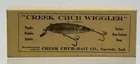 EARLY CREEK CHUB WIGGLER EMPTY BOX