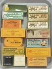 GROUP OF EMPTY FISHING LURE BOXES