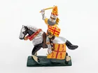 BOB HORNUNG ART HAND PAINTED PEWTER MOUNTED KNIGHT