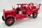 RESTORED STRUCTO PRESSED STEEL FIRE PUMPER TRUCK