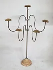 VICTORIAN 5 ARM MILLINERY HAT DISPLAY STAND TREE