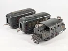 PRE WAR LIONEL O GAUGE 701 ENGINE & 2) CARS