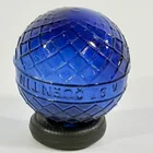 ANTIQUE COBALT BLUE GLASS FLOAT