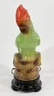 1920'S TIFFIN GLASS FIGURAL PARROT ACCENT LAMP