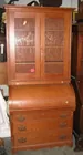 Oak cylinder roll secretary