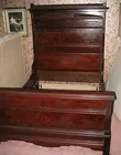 Magnificent Carved Victorian bed