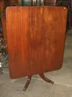 Mahogany tilt top breakfast table