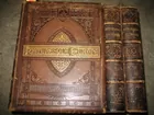 3 Leather bound picturesque Europe