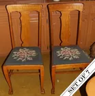 Set of 7 T Back Chairs