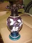 1996 FENTON MULBERRY VASE