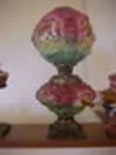 Gone With The Wind Lamp W/Faces