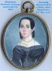 Memorial Miniature on Ivory