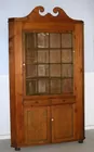 16-Pane Corner Cabinet