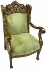 Carved Antq. Armchair