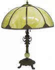 Antq. Slag Glass Lamp