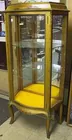 French Hand-Painted Vitrine