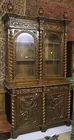 Ornately Carved China Cabinet