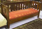 Mission Oak Settee
