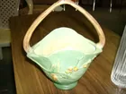 Roseville pottery bittersweet basket
