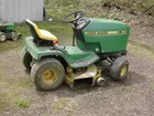 John Deere riding tractor