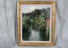 VIN LOUIS ASTON KNIGHT THE MILL STREAM OIL ON CANV