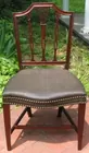6 Baltimore Hepplewhite dining chairs