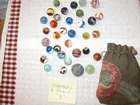 marble lot w/ pouch