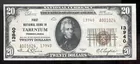 Lot 82 1929 $20 Tarentum Pa