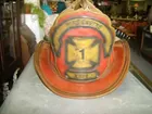 vintage fireman's hat