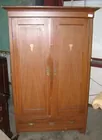 Faux painted Scottish pitch pine