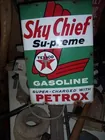 TEXACO SKY CHIEF TIN SIGN
