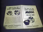 Captain Midnight Mystic Sun God Ring 