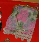 Whiting Davis mesh purse